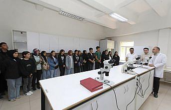 Tokat fen liseleri öğrencileri TOGÜ'yü ziyaret etti