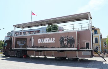 Çanakkale Savaşları Mobil Müzesi, Samsun'da ziyarete açıldı