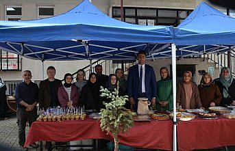 Çaykara'da yıl sonu sergisi açıldı