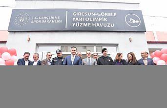 Görele'de Yarı Olimpik Yüzme Havuzu hizmete açıldı