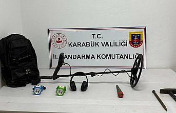 Karabük'te kaçak kazı ve uyuşturucu operasyonlarında 3 şüpheli yakalandı