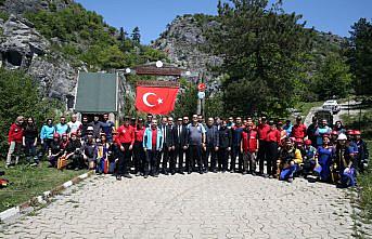 Kastamonu'daki Horma Kanyonu'nda kurtarma tatbikatı yapıldı