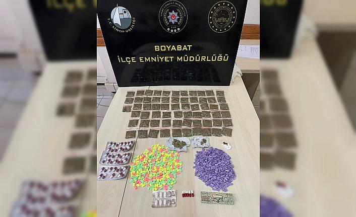 Sinop'ta cips paketlerine gizlenmiş uyuşturucu ele geçirildi