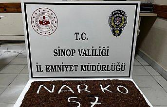 Sinop'taki uyuşturucu operasyonunda yakalanan 2 kişi tutuklandı