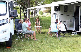 Avrupalı karavancılar 45 günlük Türkiye turu yapıyor