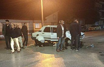 Çorum'da üç ayrı trafik kazasında 4 kişi yaralandı