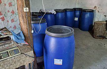 Çorum'da yaklaşık 3 bin bin litre sahte içki ele geçirildi