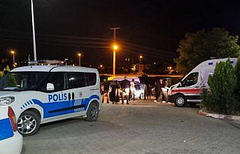 Çorum'da yorgun merminin isabet ettiği 2 kişi yaralandı