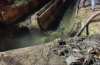 Düzce'de bir kişinin sulama kanalına düştüğü ihbarı üzerine arama çalışması başlatıldı