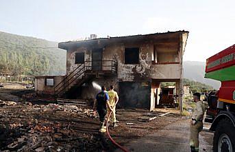 Kastamonu'da köyde çıkan yangında 11 ev yandı