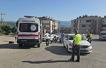 Karabük'te meydana gelen trafik kazalarında 2 kişi yaralandı