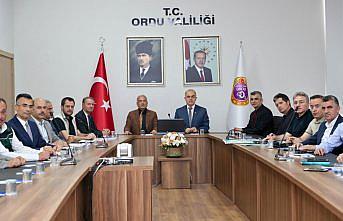 Ordu Şehir Hastanesi koordinasyon toplantısı düzenlendi