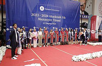 Samsun Üniversitesinde mezuniyet töreni düzenlendi