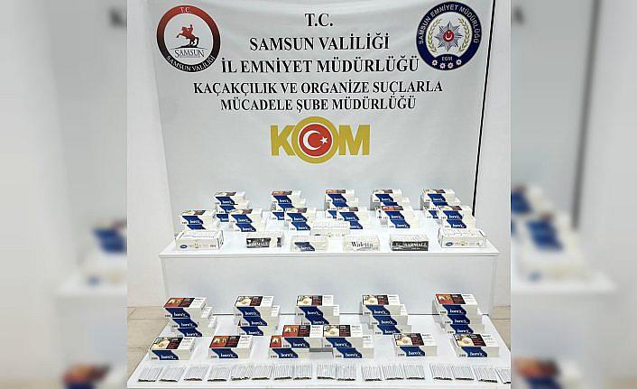 Samsun'da 11 bin 760 makaron ele geçirildi