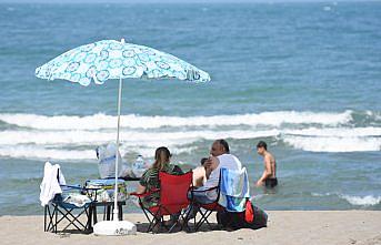 Samsun'da mevsim normallerinin üzerinde sıcaklık etkili oluyor
