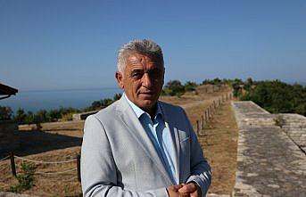 Üç tarafı deniz manzaralı Ginolu Kalesi, restorasyonun ardından ziyaretçilerini bekliyor