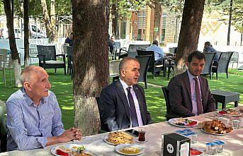 Elazığ'a atanan Tokat Valisi Hatipoğlu, basın mensuplarıyla bir araya geldi: