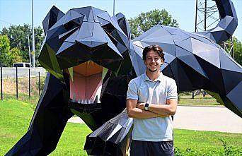 Trabzonspor'un genç golcüsü Enis Destan'ın hedefi gol krallığı: