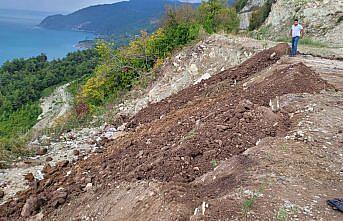 Kastamonu'da seyir alanına kaçak dökülen çöp ve molozlar temizlendi
