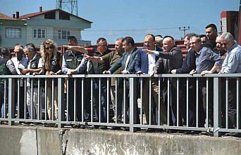 TBMM Plan ve Bütçe Komisyonu Başkanı Muş, Terme çayı ıslah projesini inceledi