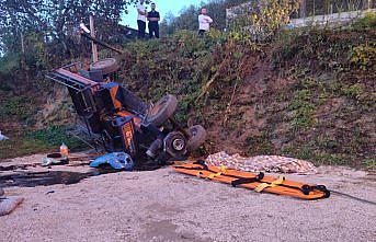 Ordu'da tarım aracının devrildiği kazada 1 çocuk öldü, 3 çocuk yaralandı