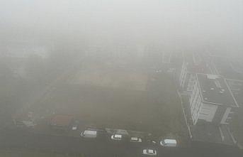 Samsun'da sis etkili oluyor