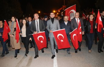 Taşova’da Cumhuriyet Bayramı yürüyüşü yapıldı