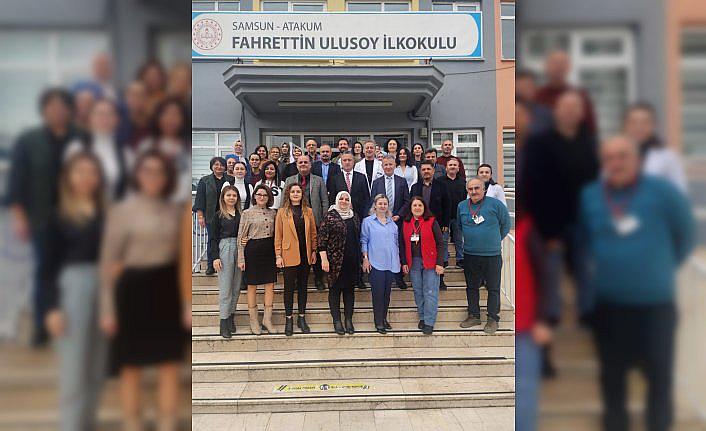 Atakum İlçe Milli Eğitim Müdürü Aydın, öğretmenlerle buluştu