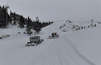 Ordu'nun Çambaşı Yaylası'ndaki kayak tesisleri yeni sezona hazır