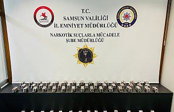 Samsun'da 7 bin 280 sentetik ecza hapı ele geçirildi, 1 zanlı yakalandı