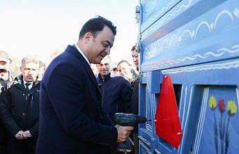 Tokat'ta çiftçilere 400 reflektör ve 100 tepe lambası dağıtıldı