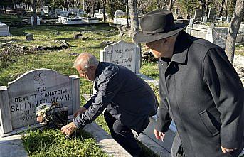 Devlet sanatçısı Sadi Yaver Ataman, mezarı başında anıldı