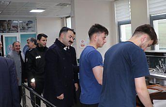 Havza Kaymakamı Ayvat, Havza KYK yurdunda öğrencilerle buluştu