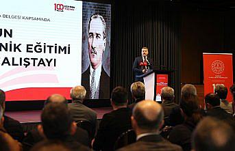 Samsun'da “Mesleki ve Teknik Eğitimin Geliştirilmesi Çalıştayı“ düzenlendi