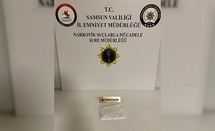 Samsun'da uyuşturucu operasyonunda 1 şüpheli yakalandı