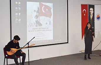 Sinop’ta Mehmet Akif Ersoy’u anma programı düzenlendi