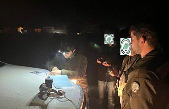 Sinop'ta yasa dışı kara avcılığı yapan 7 kişiye para cezası uygulandı