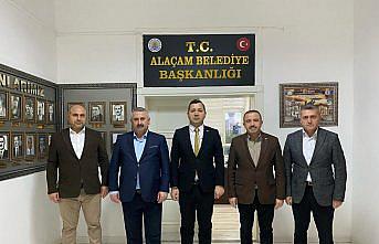 TÜGVA Samsun İl Temsilcisi Erail, Alaçam'da ziyaretlerde bulundu