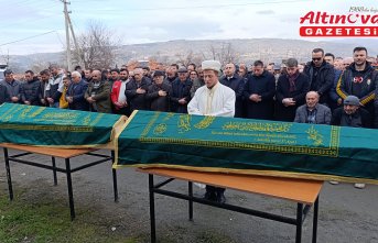 Amasya'da göçükte hayatını kaybeden 2 işçi son yolculuğuna uğurlandı