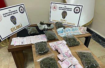 Düzce'de uyuşturucu operasyonunda yakalanan zanlı tutuklandı