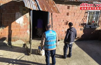 Espiye'de TDV'den ihtiyaç sahiplerine gıda yardımı