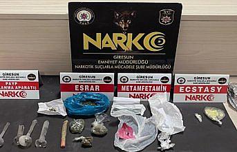 Giresun'da uyuşturucu operasyonunda yakalanan 4 şüpheli tutuklandı
