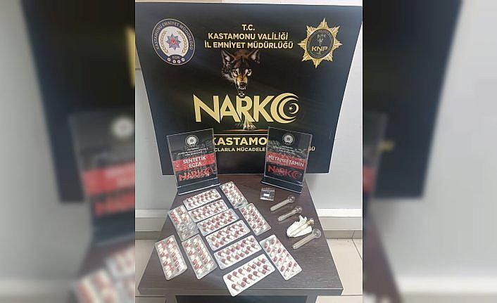 Kastamonu'da 4 şüpheli uyuşturucuyla yakalandı