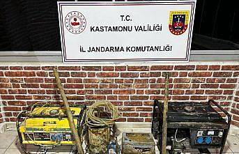 Kastamonu'da izinsiz kazı yapan 5 kişi gözaltına alındı
