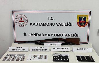 Kastamonu'da uyuşturucu operasyonunda 5 zanlı yakalandı