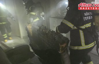 Niksar'da evde çıkan yangın söndürüldü