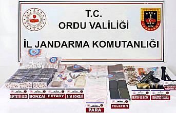 Ordu'da uyuşturucu operasyonunda yakalanan 5 şüpheli tutuklandı