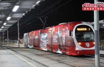 Samsun tramvay hattı 2024 yılında 24 milyon 86 bin yolcu taşıdı