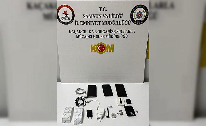 Samsun'da ehliyet sınavında usulsüzlük yapan 2 zanlı yakalandı