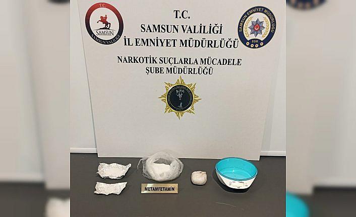 Samsun'da uyuşturucu operasyonunda 1 kişi gözaltına alındı